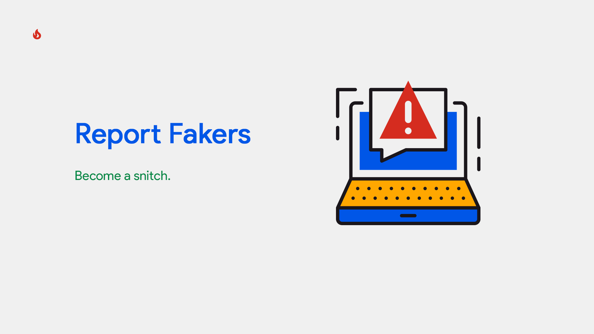Report Fakers Graphic
